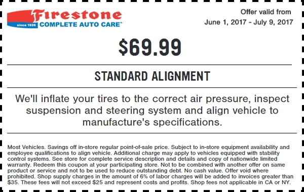 Firestone Lifetime Alignment Coupon 99 - Exclusive Online Deals - wide 2