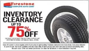 Firestone Tire Coupons